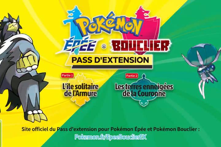 Pokémon Épée et Bouclier : Pass d'extension, date de sortie et infos
